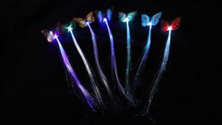 Светящиеся пряди с LED подсветкой